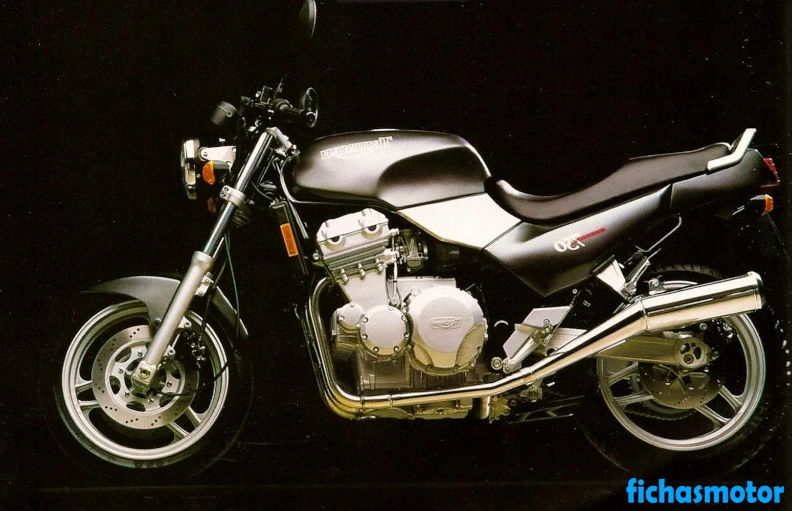 Imagem da motocicleta Triumph trident 750 do ano de 1992