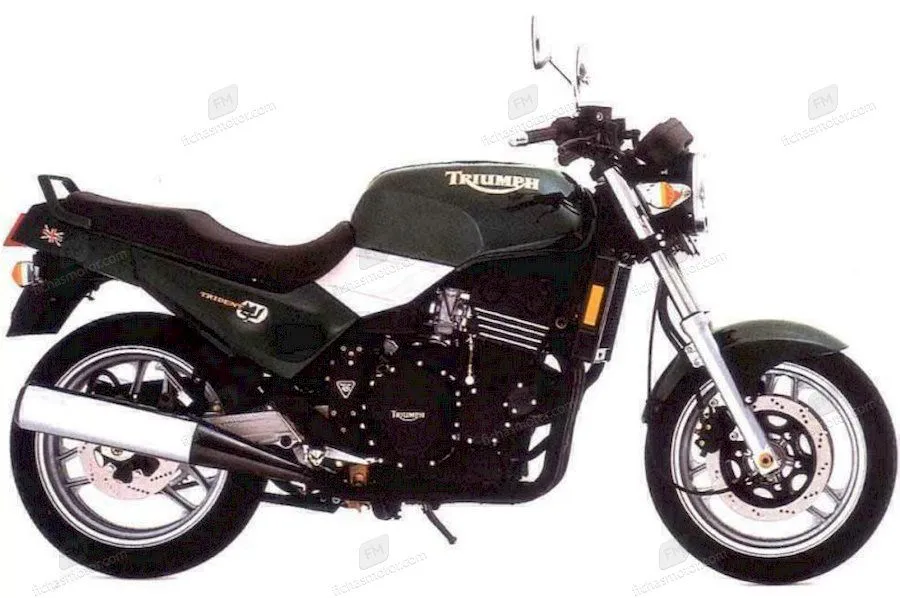 1992 年 Triumph trident 750 (reduced effect #2) 摩托车图片