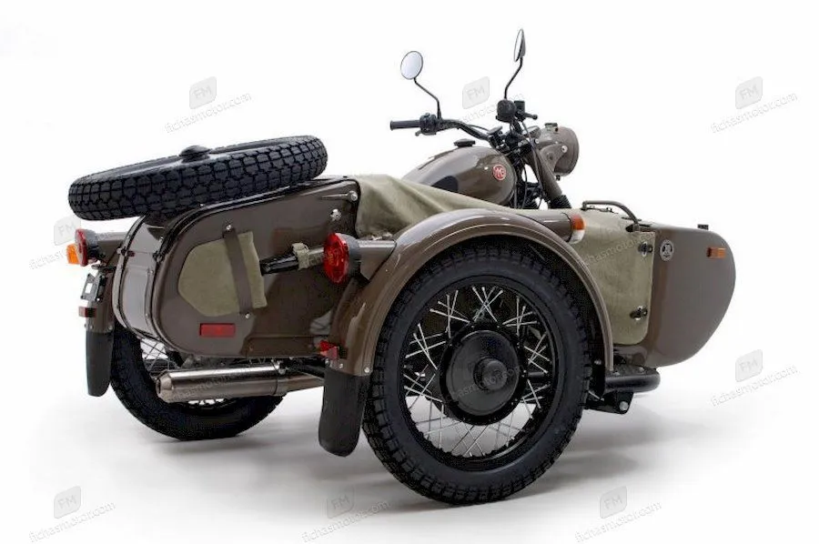 Image of the Ural m 66 (with sidecar) motorcycle of the year 1974