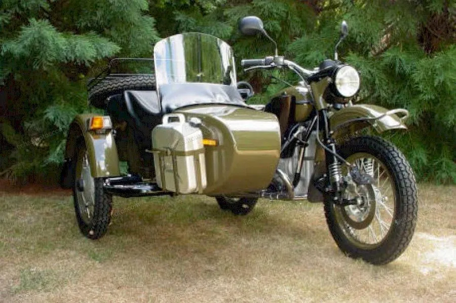 Image of the Ural m 67-6 (reduced effect) motorcycle of the year 1990