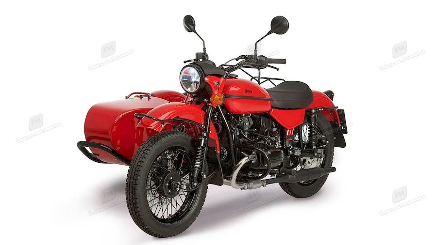 Image of the Ural Red October II motorcycle of the year 2020