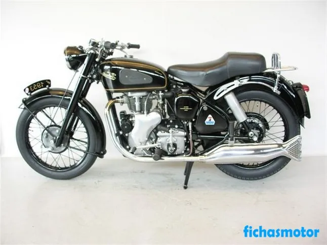 Gambar motor Velocette mac tahun 1935