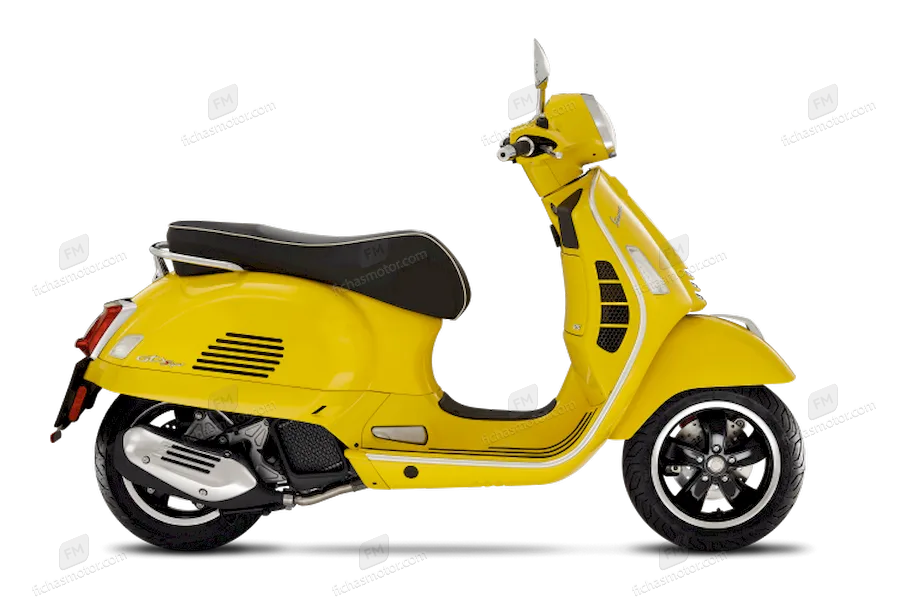 Image de la moto Vespa GTS Super 125 de l'année 2021