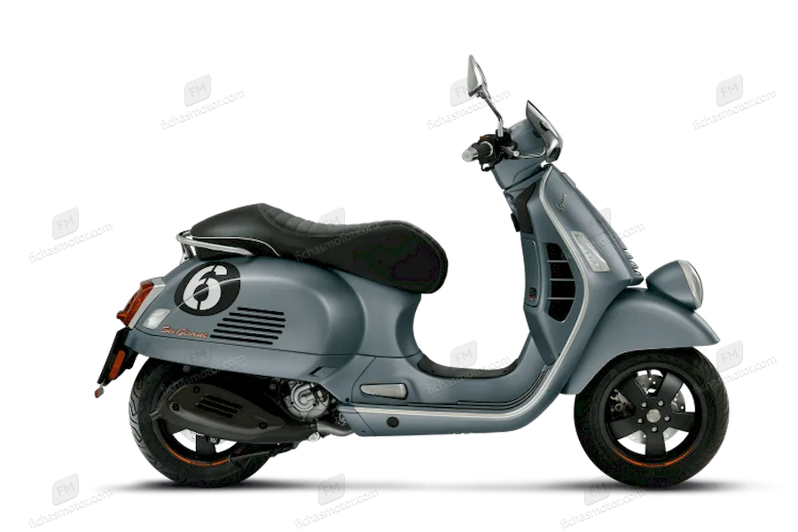 2021 model Vespa Sei Giorni 300 II motosikletin görüntüsü