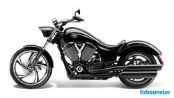 Victory vegas 8 ball 2012バイクのイメージ