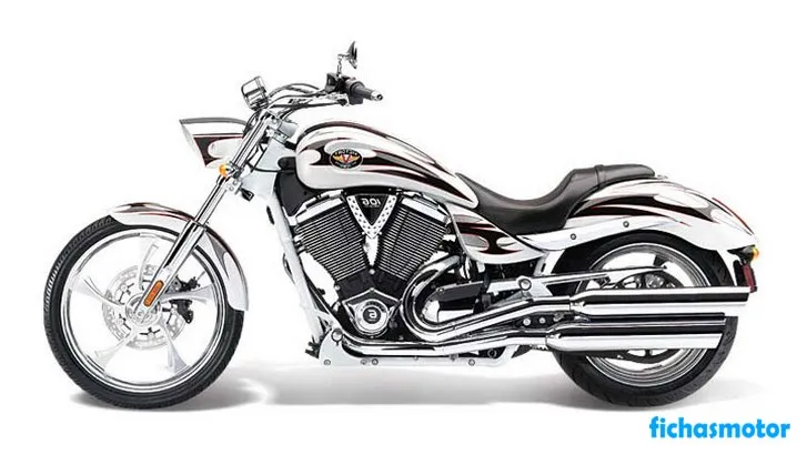 Image of the Victory vegas jackpot motorcycle of the year 2012