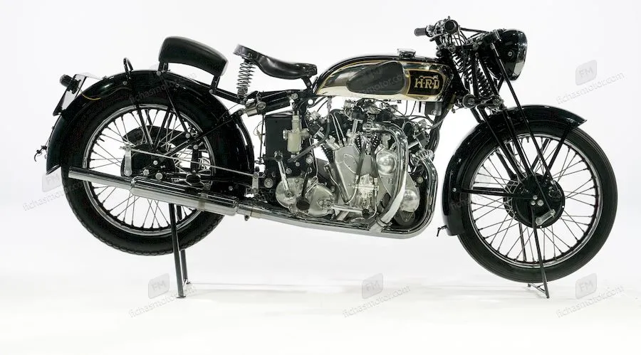 Billede af årets Vincent hrd series a rapide motorcykel 1936