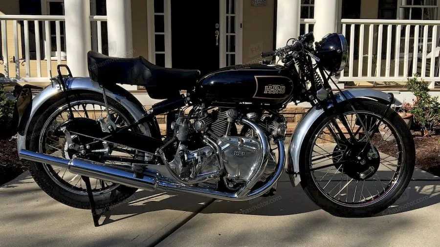 Obrázek motocyklu Vincent hrd series a rapide roku 1945