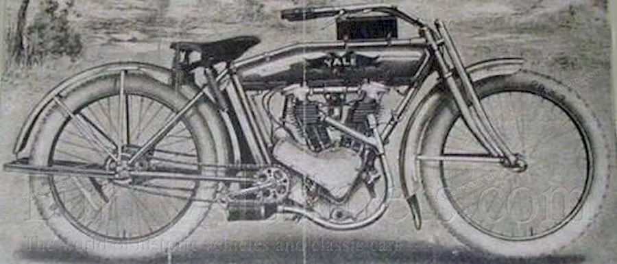 Zdjęcie motocykla Yale model 37 roku 1913