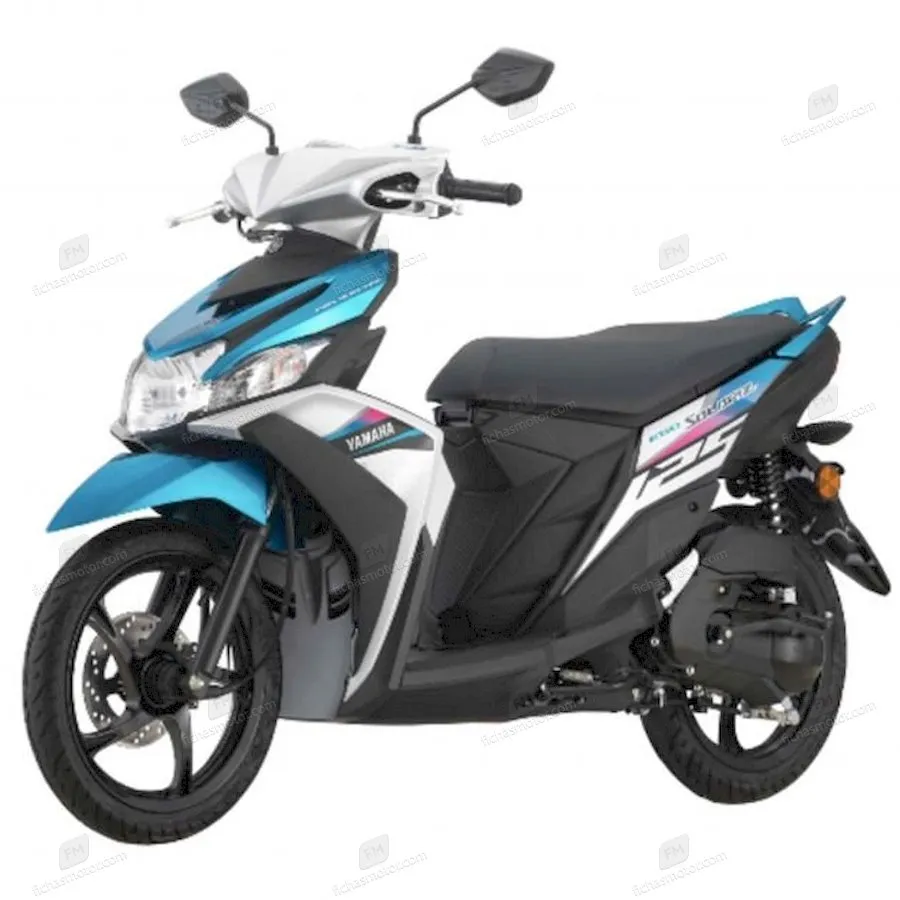 Imagem da motocicleta Yamaha ECO Solariz do ano de 2020