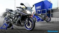 Yamaha fazer 8 2013 motosiklet görüntüsü