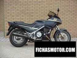 Imagem da motocicleta Yamaha fj 1200 1988