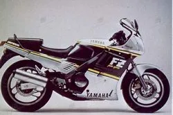 Yamaha fz 750 (reduced effect) 1988 motosiklet görüntüsü