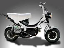 Image of the Yamaha lb 70 chappy 1989 motorcycle