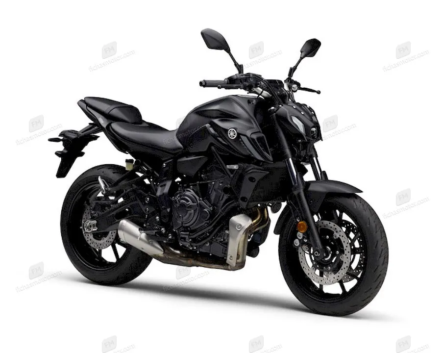 Afbeelding van de Yamaha MT-07HO-motorfiets van het jaar 2021