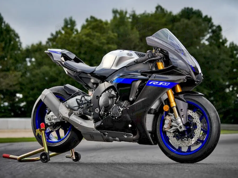 Imaginea motocicletei Yamaha R1M a anului 2022