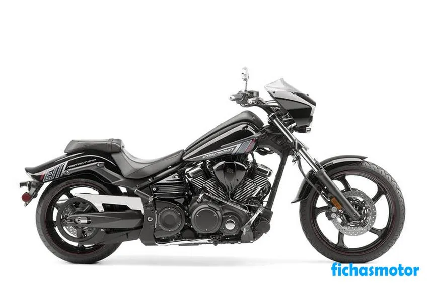 Imagem da motocicleta Yamaha raider bullet cowl do ano de 2017