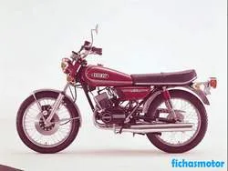 Image of the Yamaha rd 125 1975 motorcycle