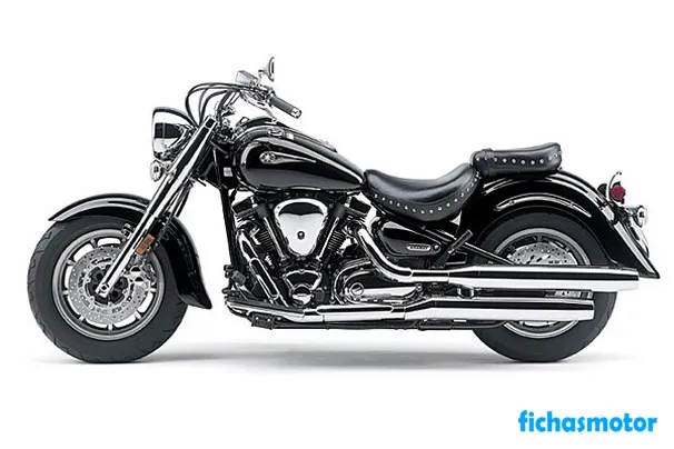 Bild des Yamaha road star midnight-Motorrads des Jahres 2005