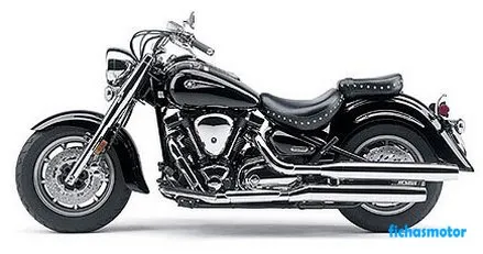 Billede af årets Yamaha road star midnight motorcykel 2006