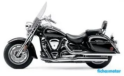 Billede af Yamaha road star midnight silverado 2007 motorcyklen