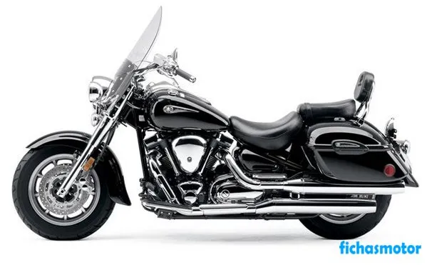 Изображение мотоцикла Yamaha road star midnight silverado 2007 года выпуска