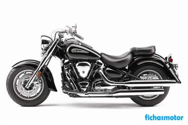 2009 model Yamaha road star s motosikletin görüntüsü