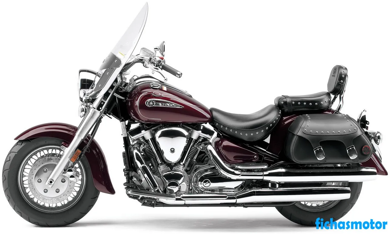 Image de la moto Yamaha road star silverado de l'année 2009