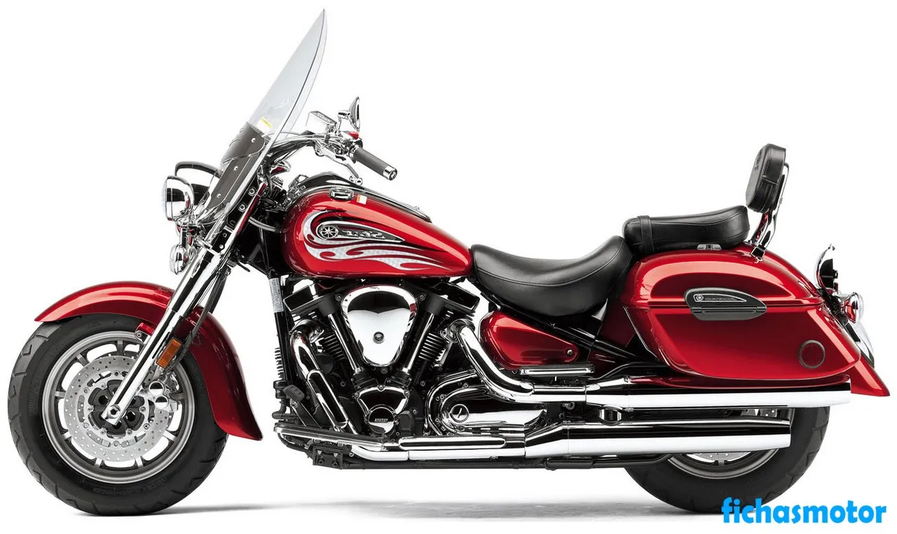 Image de la moto Yamaha road star silverado s de l'année 2010