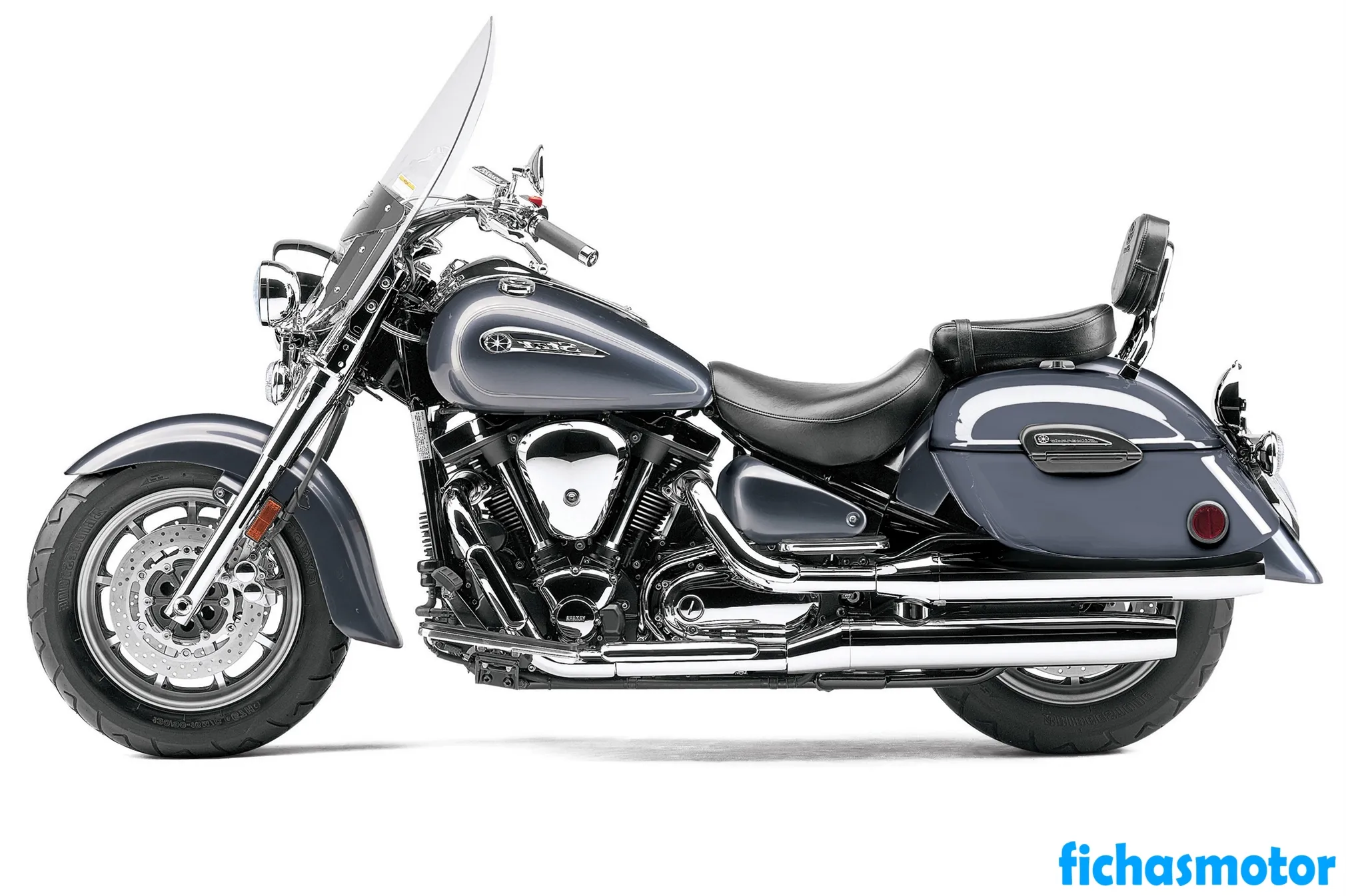 2014年のYamaha road star silverado sオートバイのイメージ