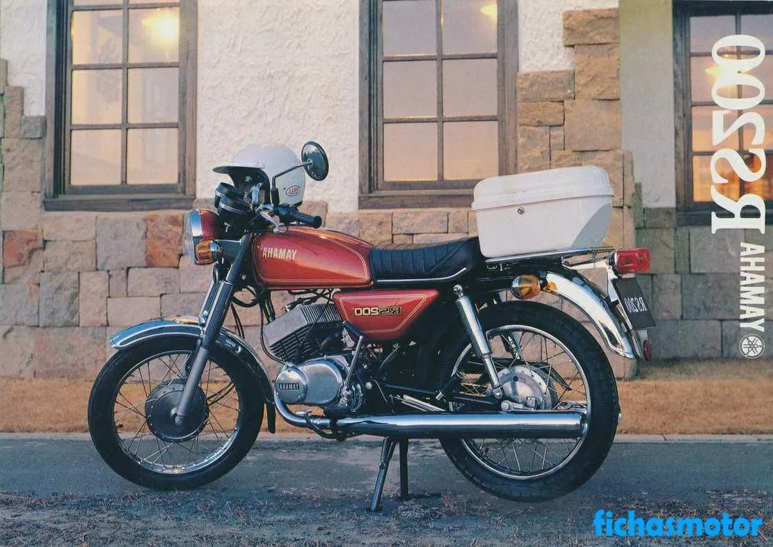 Image of the Yamaha rs 200 motorcycle of the year 1981