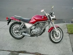 Billede af Yamaha srx 6 1987 motorcyklen