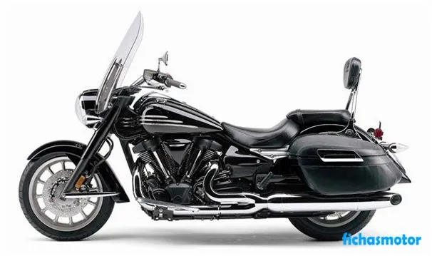 Изображение на мотоциклета Yamaha stratoliner midnight на 2007 г