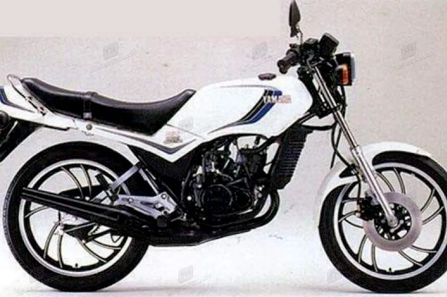 Imagen de la moto Yamaha td125lc del año 1985