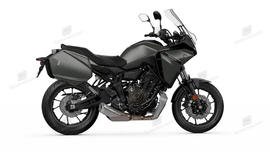 2021 年 Yamaha Tracer 7 摩托车图片