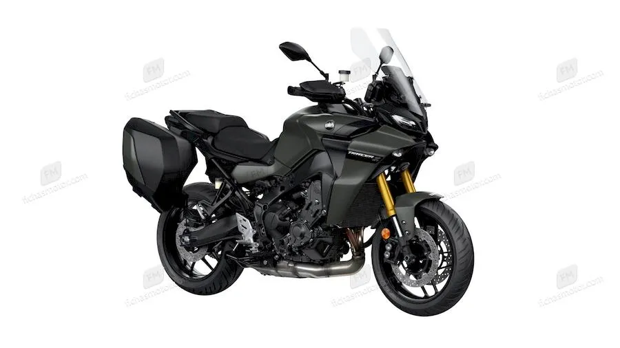 Image of the Yamaha Tracer 9 GT motorcycle of the year 2021