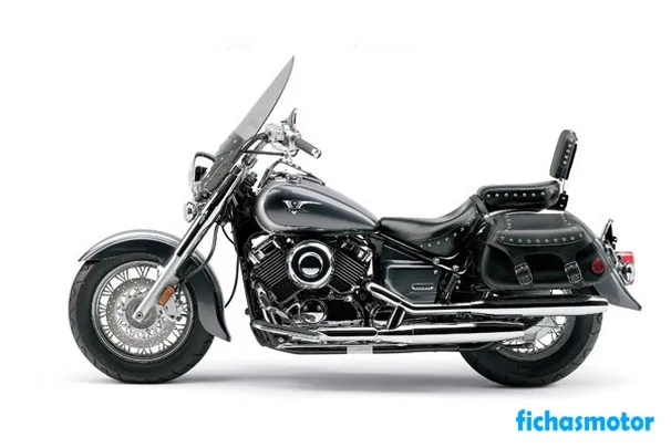 2006年のYamaha v star 1100 silveradoオートバイのイメージ