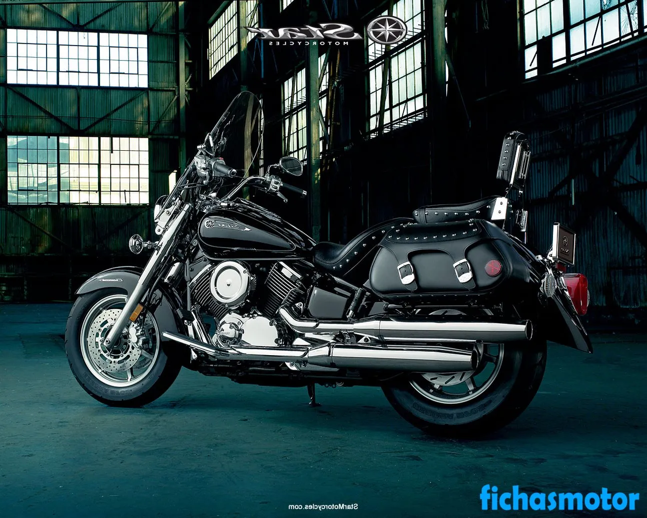 Bild des Yamaha v star 1100 silverado-Motorrads des Jahres 2008