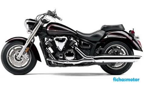 2009年のYamaha v star 1300オートバイのイメージ