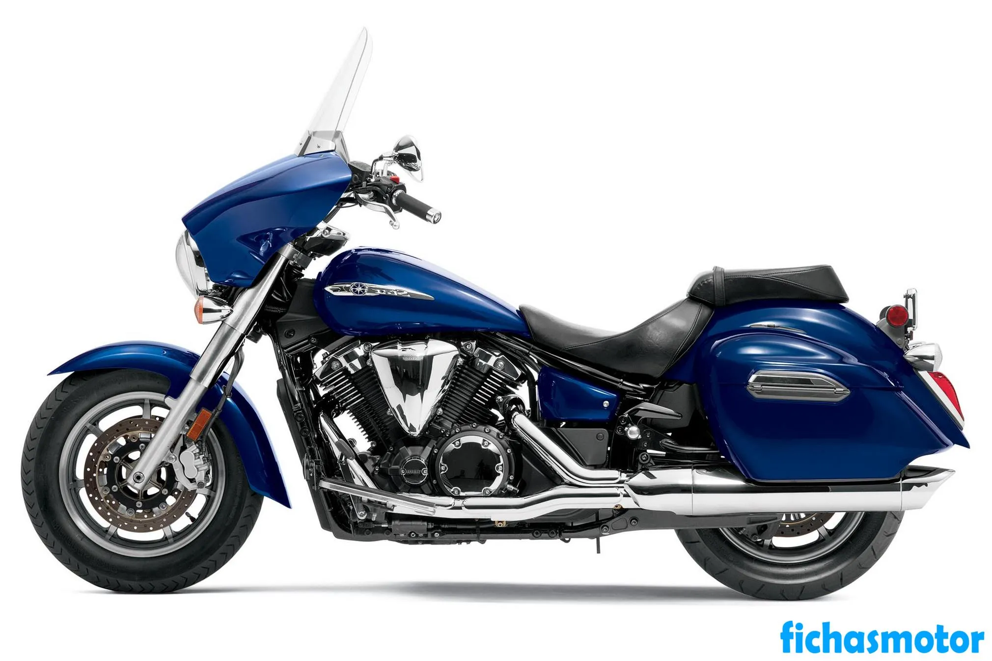 Obrázek motocyklu Yamaha v star 1300 deluxe roku 2013