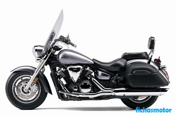 Image de la moto Yamaha v star 1300 tourer de l'année 2008