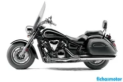 Image of the Yamaha v star 1300 tourer 2014 motorcycle