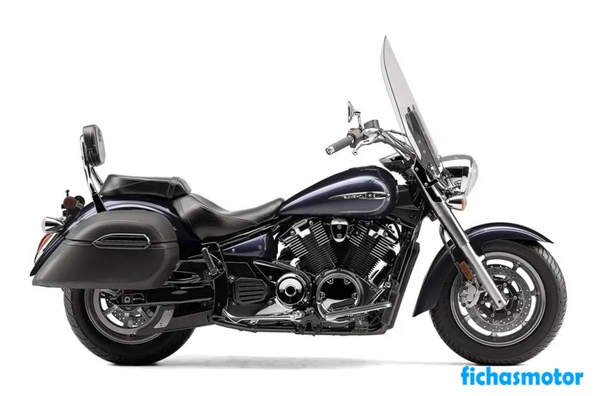 Imagen de la moto Yamaha v star 1300 tourer del año 2015