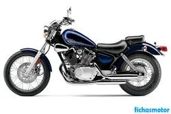 Image of the Yamaha v star 250 2013 motorcycle