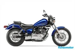 Image of the Yamaha v star 250 2015 motorcycle