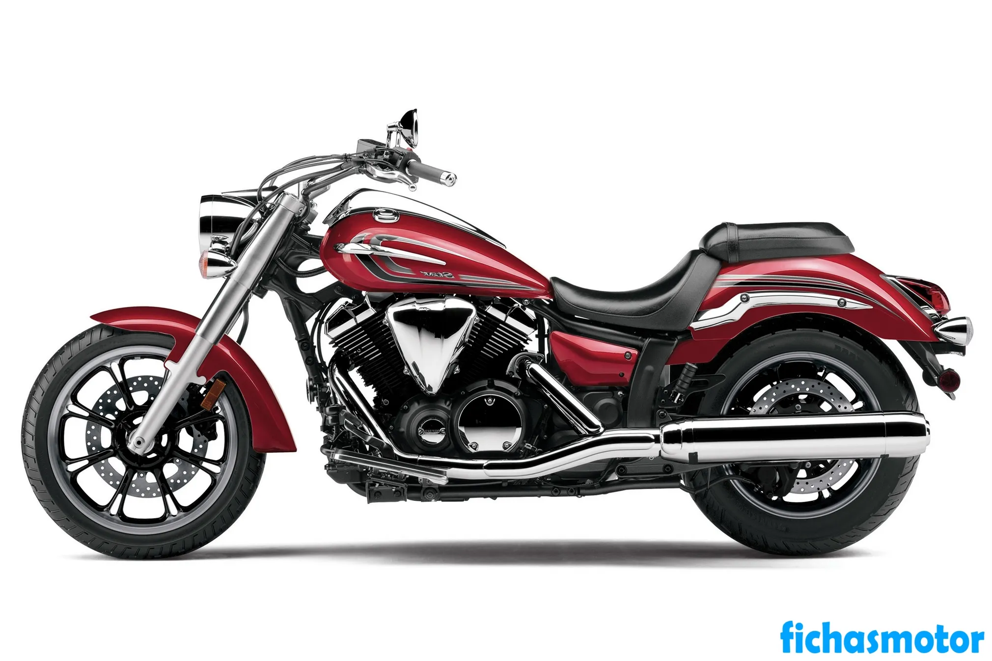 Billede af årets Yamaha v star 950 motorcykel 2014