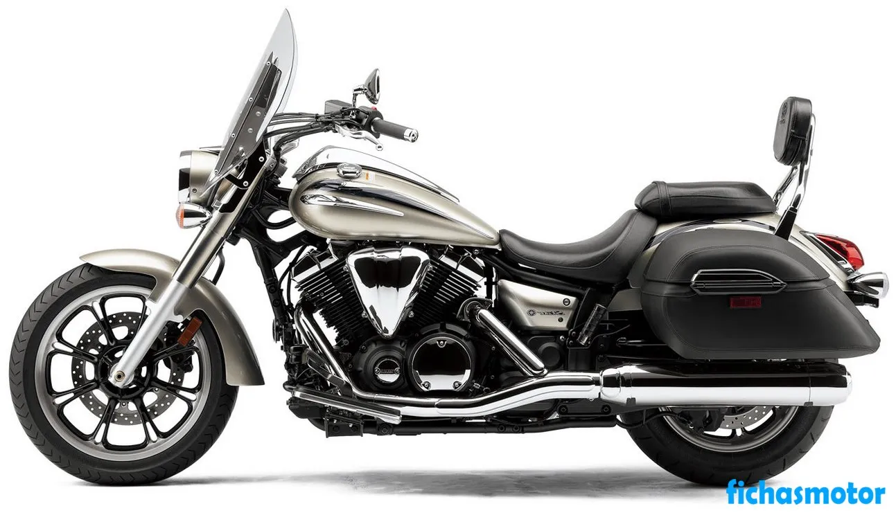 Gambar motor Yamaha v star 950 tourer tahun 2010