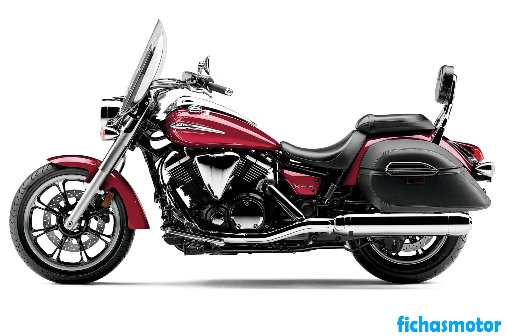 Gambar motor Yamaha v star 950 tourer tahun 2013