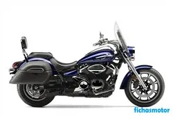 Imagem da motocicleta Yamaha v star 950 tourer 2016