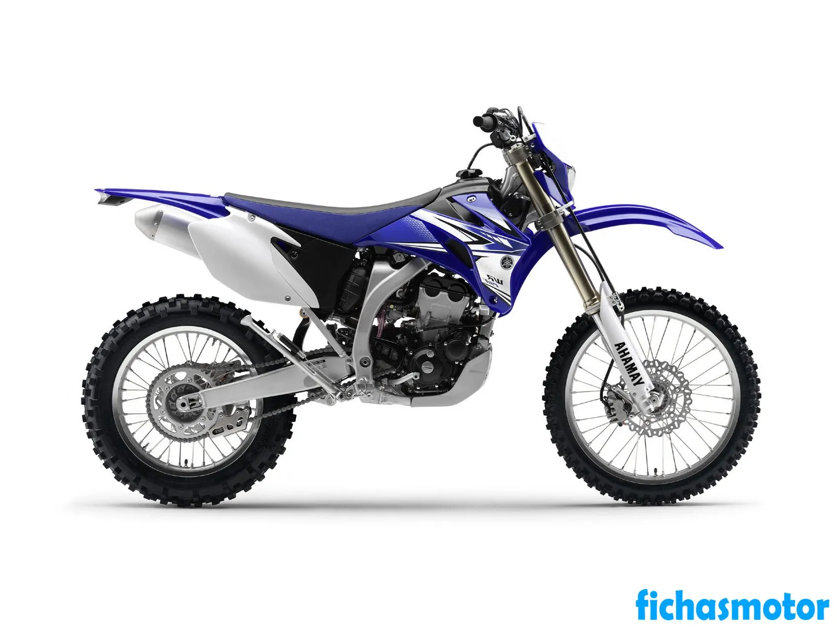 2011年のYamaha wr250fオートバイのイメージ